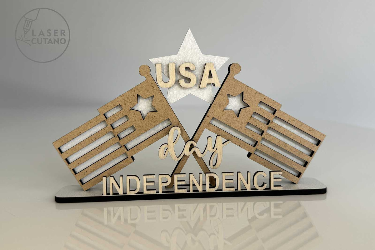 Independence Day Decorative Template, a Templates & Theme by LaserCutano (Photo 6 of 6)