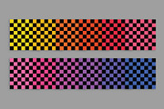 Rainbow Checkers Seamless Patterns, a Pattern Graphic by Running With Foxes (Thumbnail 3 of 9)