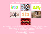 ok cool, metallic bubble font duo, a Font by ana & yvy (Thumbnail 18 of 18)