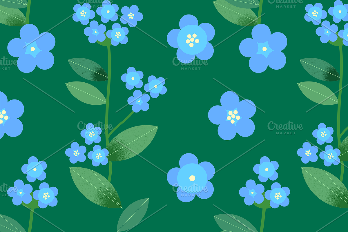 Summer flowers set – 87+ elements, a Decorative Illustration by Schumacher Shop (Photo 21 of 26)