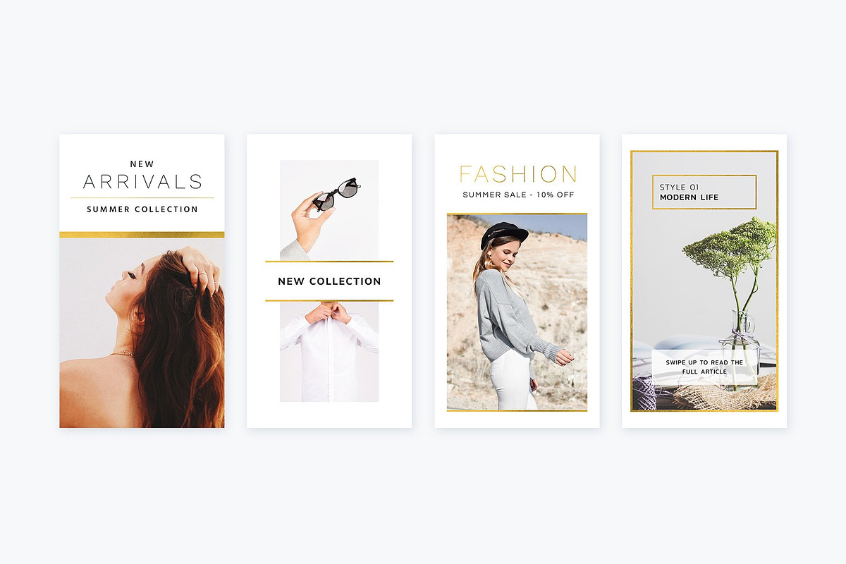 Instagram Stories Gold | CANVA, a Social Media Template by Poego Social (Photo 8 of 12)