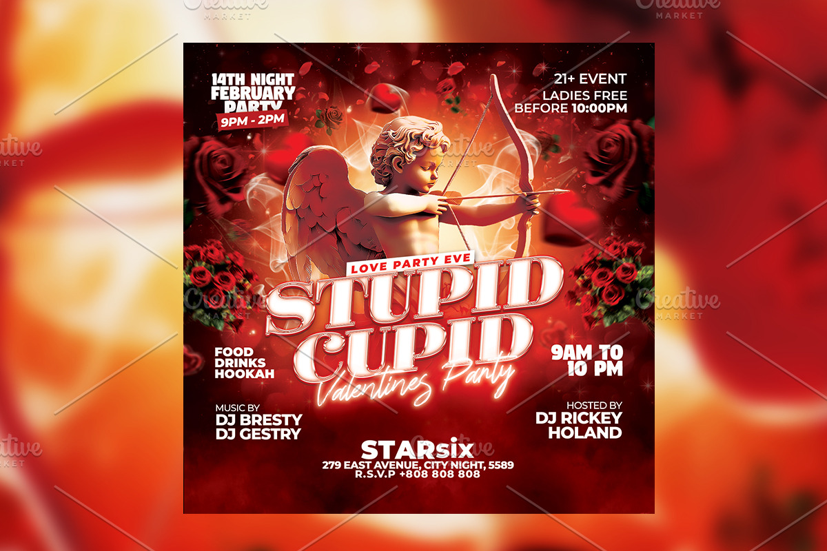 Valentines Day Flyer, a Flyer Template by RTXdesinger99 (Photo 2 of 3)