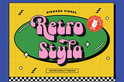 Retro Styla - Retro Font, a Font by Nirmana Visual (Thumbnail 1 of 10)
