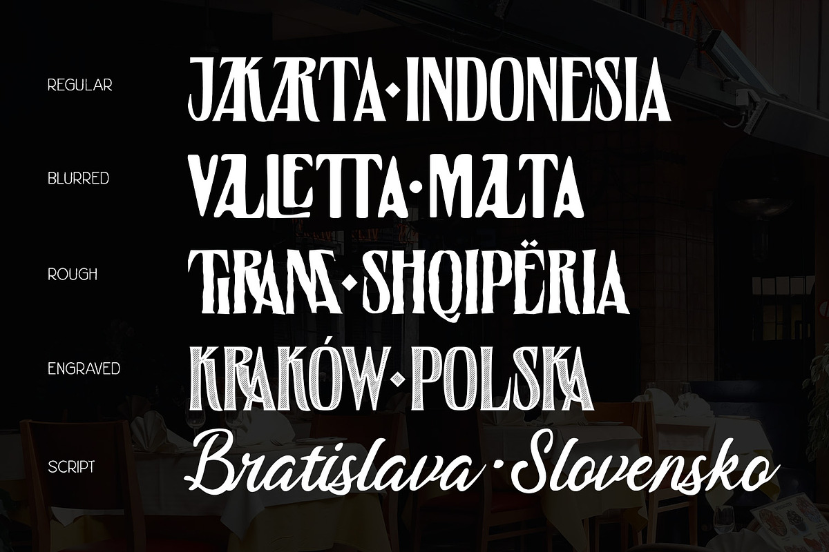 Redcliff Campwood, a Serif Font by din-studio.com (Photo 2 of 16)
