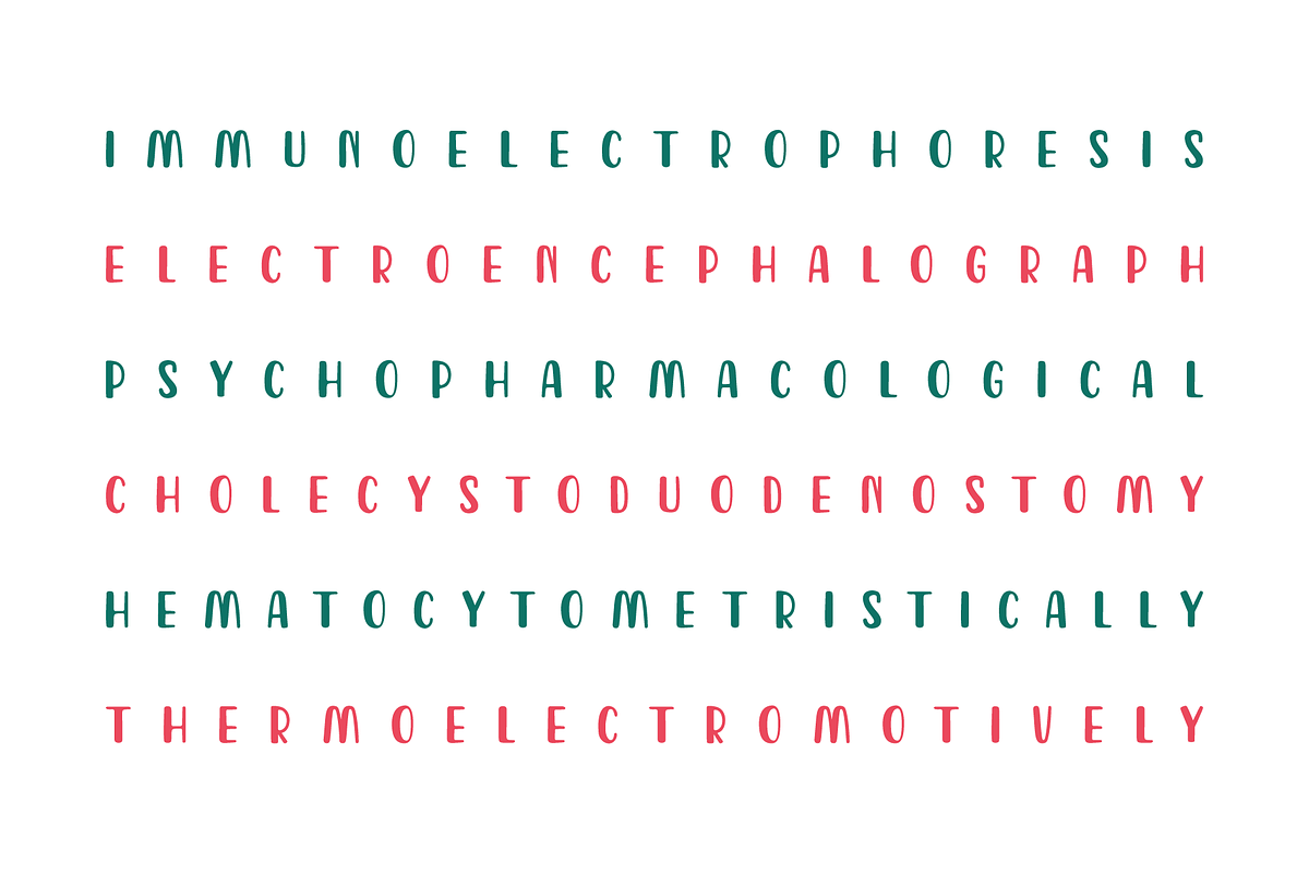 Wolfberry Playful Handmade Typeface, a Handwritten Font by alpercakici (Photo 16 of 16)