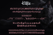 Kittie | Regular & Bold, a Script Font by Ayca Atalay (Thumbnail 9 of 10)