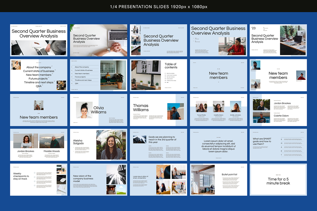 101 Slide Deck Business Presentation, a Presentation Template by Studio K (Photo 3 of 7)