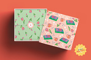 Books and Flowers, a Seasonal Illustration by Sara Zanello (Thumbnail 6 of 11)
