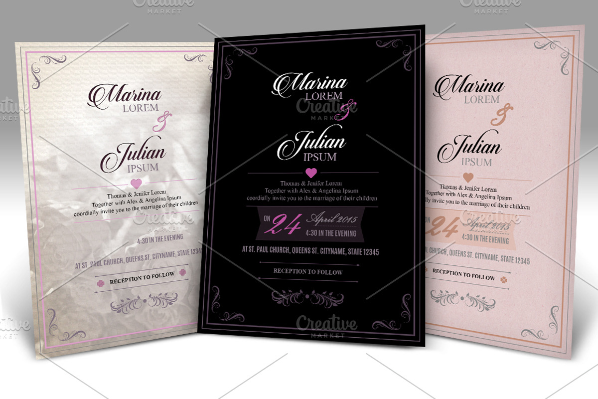 Wedding Card Set, an Invitation Template by Aabhaas (Photo 1 of 5)