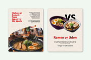 Canva Ramen Food Instagram Template, a Design Template by SecondBrain Store (Thumbnail 7 of 10)