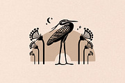 Ancient Egypt, Mythology & Abstract, a Decorative Illustration by Camara Design (Thumbnail 2 of 9)