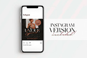 Unique Spirit Flyer + Instagram Post, a Flyer Template by Touringxx Creative Studio (Thumbnail 3 of 3)