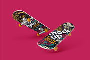 Skateboard Mockup Set, a Product Mockup by Deeplab (Thumbnail 5 of 17)