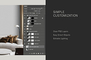 Urban Wallpaper Mockup | Lounge 2, a Household Mockup by Blixa 6 Studios (Thumbnail 4 of 7)