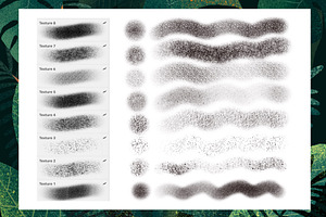 Grain, Texture Procreate Brush Set.