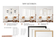 Frame & Wall Mockup Bundle - Sunny, a Print Template by Yuri-U (Thumbnail 13 of 13)