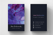 Artistic Business Card Template-012, a Business Card Template by M6 Gallery (Thumbnail 2 of 5)