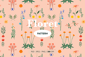Floret Wildflower Pattern