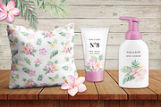 SALE!Tropical Blossom Watercolor Set, a Decorative Illustration by Irina Diasli (Thumbnail 12 of 14)