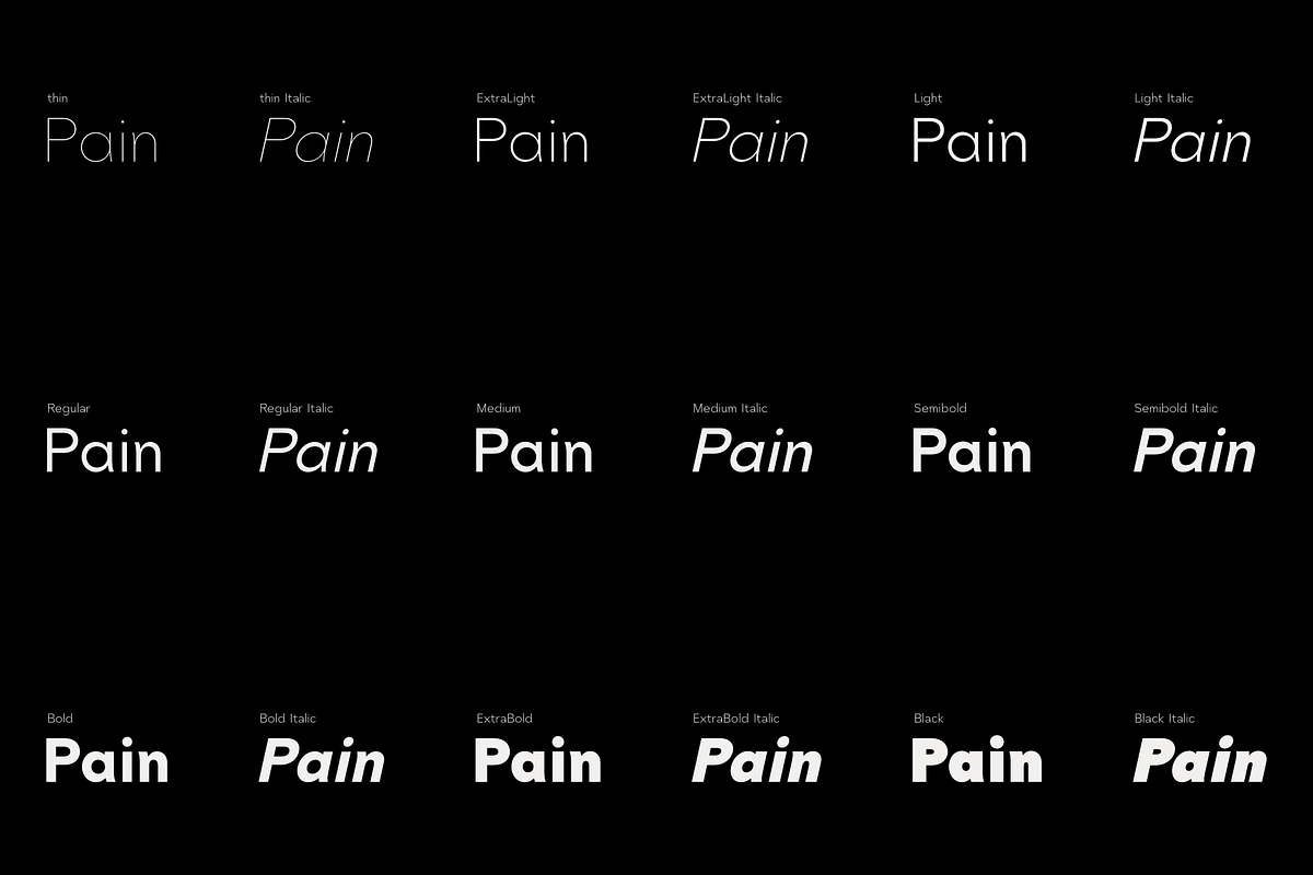 Painite - Future Sans, a Sans Serif Font by Jehoo Creative (Photo 4 of 11)