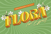 Floral Text Effects, a Layer Style Add-On by Andrew Skoch Design (Thumbnail 7 of 10)