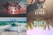 Summer Overlays and lettering, an Illustration by CreativeJourney (Thumbnail 4 of 5)