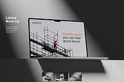 Laptop mockup, a Mac Mockup by Pexelcorner (Thumbnail 1 of 5)