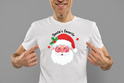 Vintage Christmas Png Santa PNG, an Illustration by Daily.Designs (Thumbnail 2 of 5)