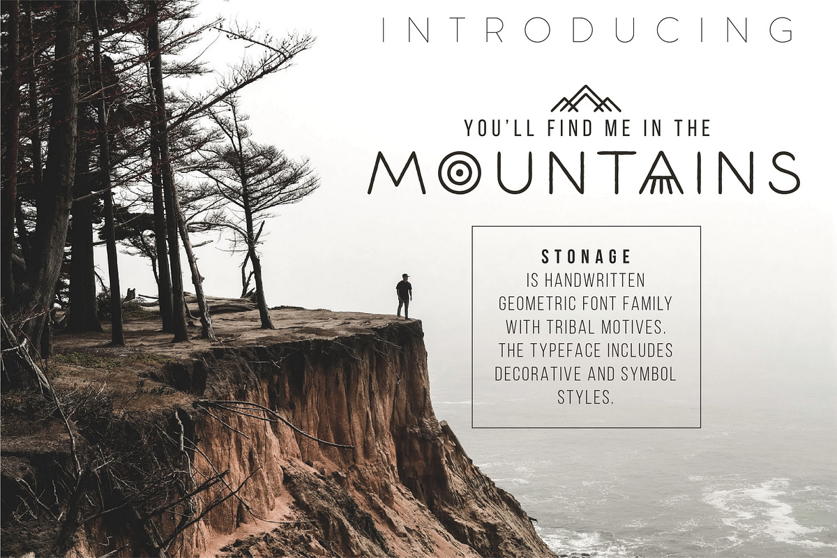 Stonage - Handwritten Font Family, a Symbol Font by Struvictory.art (Photo 2 of 11)