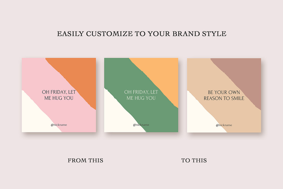 Lady Boss Inspiration Quotes, a Social Media Template by Kseniia_Design (Photo 5 of 10)