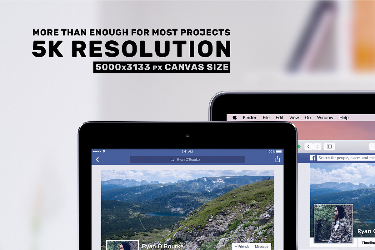 Awesome Responsive Mockups, a Books & Magazine Mockup by Mockups & Illustrations (Photo 5 of 15)