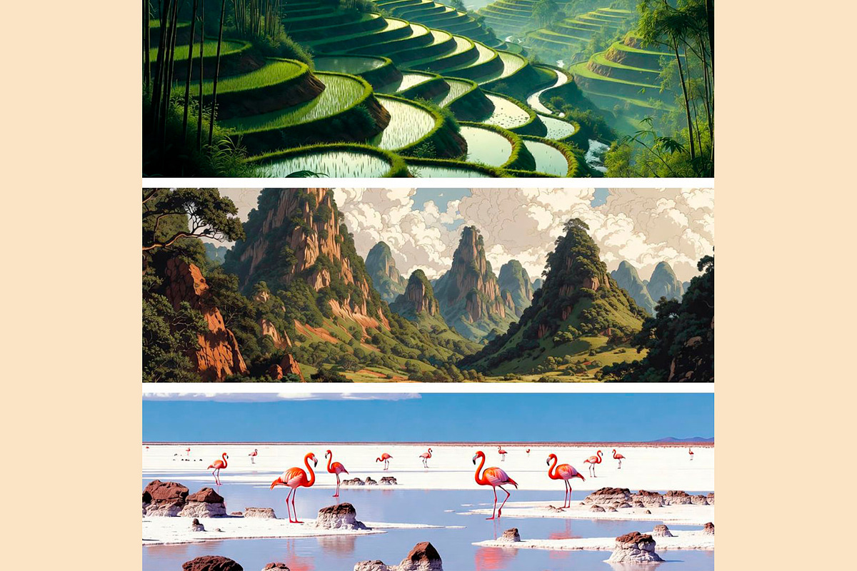 Illustrated Landscape Collection, a Seasonal Illustration by Manuel Breva Colmeiro (Photo 2 of 7)