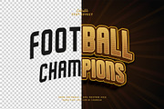 Text Effect Football Champions, a Layer Style Add-On by Navy Graphic (Thumbnail 2 of 2)