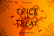 Pumpkind Spooky Halloween Font, a Symbol Font by Vadovastd (Thumbnail 8 of 8)