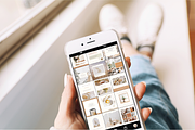 Boho Instagram Post Template Canva, a Social Media Template by Hellohastore (Thumbnail 8 of 8)