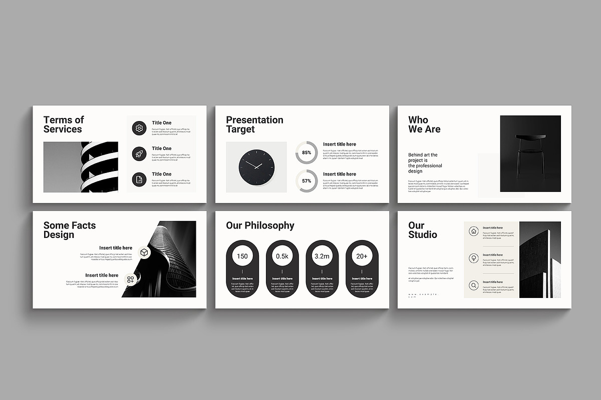 Creative Minimal Presentation preview 3