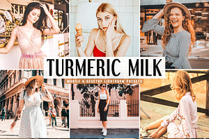 Turmeric Milk Lightroom Presets Pack