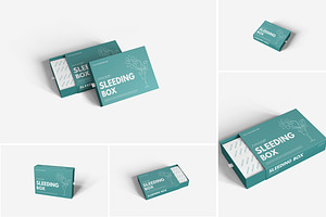 Sleeding Box Mockup, a Product Mockup by Indah
