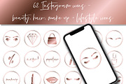 Instagram Story Highlight Icons 001, a Social Media Template by savanamm design (Thumbnail 1 of 2)