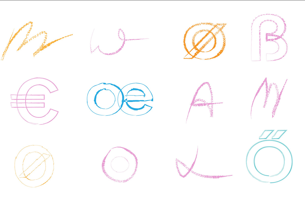 Vector Black and Colorful Brush, an Object Illustration by ContestDesign (Photo 3 of 3)