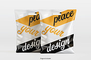Paper bag white color mockup bundles, a Packaging Mockup by Ambo Ampeng (Thumbnail 15 of 32)