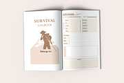 Survival Logbook | KDP Interior, a Templates & Theme by KDPISH (Thumbnail 2 of 4)