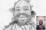 Pencil Sketch Photoshop Action, an Action Add-On by AndriyFM (Thumbnail 9 of 15)