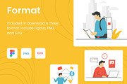 Popio Illustration Bundle, a Person Illustration by Kawalan Studio (Thumbnail 7 of 8)