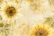 Sunflower Background Junk Journal, a Background Graphic by Printable Treasure (Thumbnail 3 of 3)