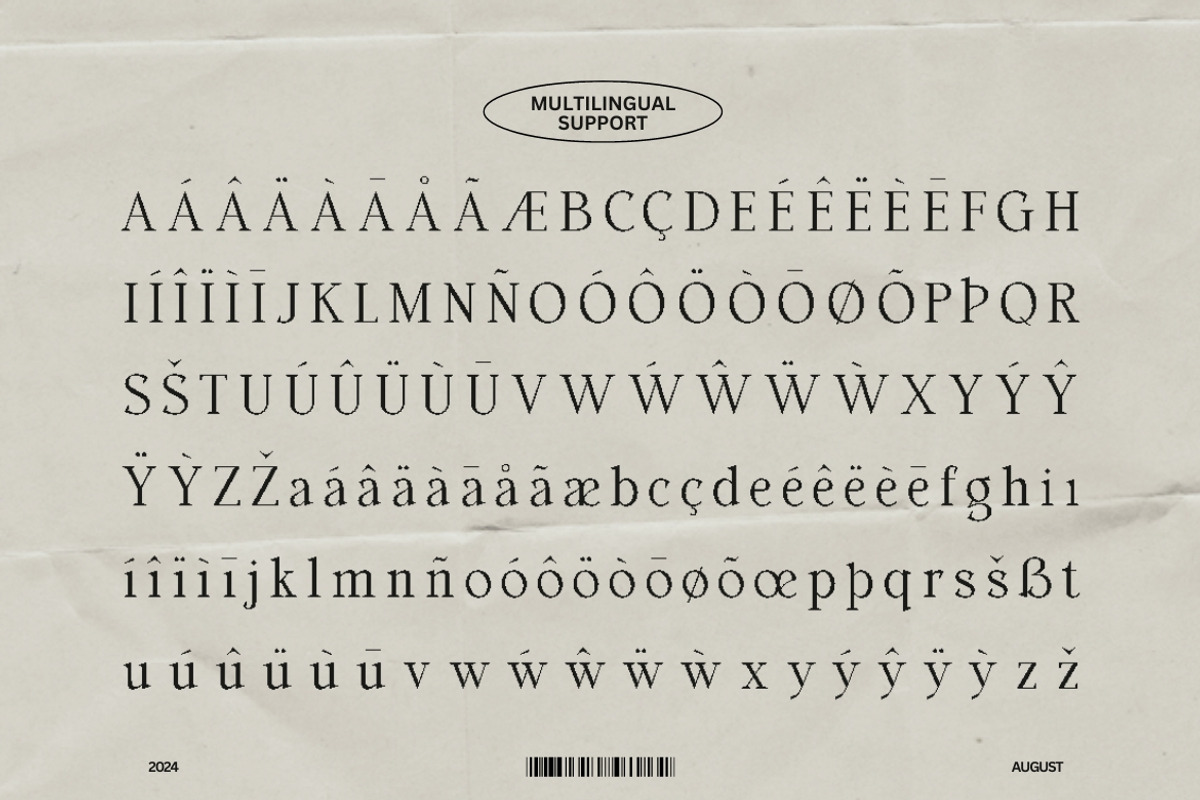 Boliens Modern Serif, a Serif Font by Almeera Std (Photo 3 of 6)