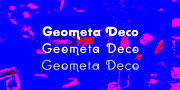 Geometa Deco, a Font by Wiescher-Design (Thumbnail 1 of 4)