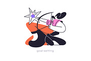 Personal development concept set, a Person Illustration by PaperTrident (Thumbnail 9 of 27)