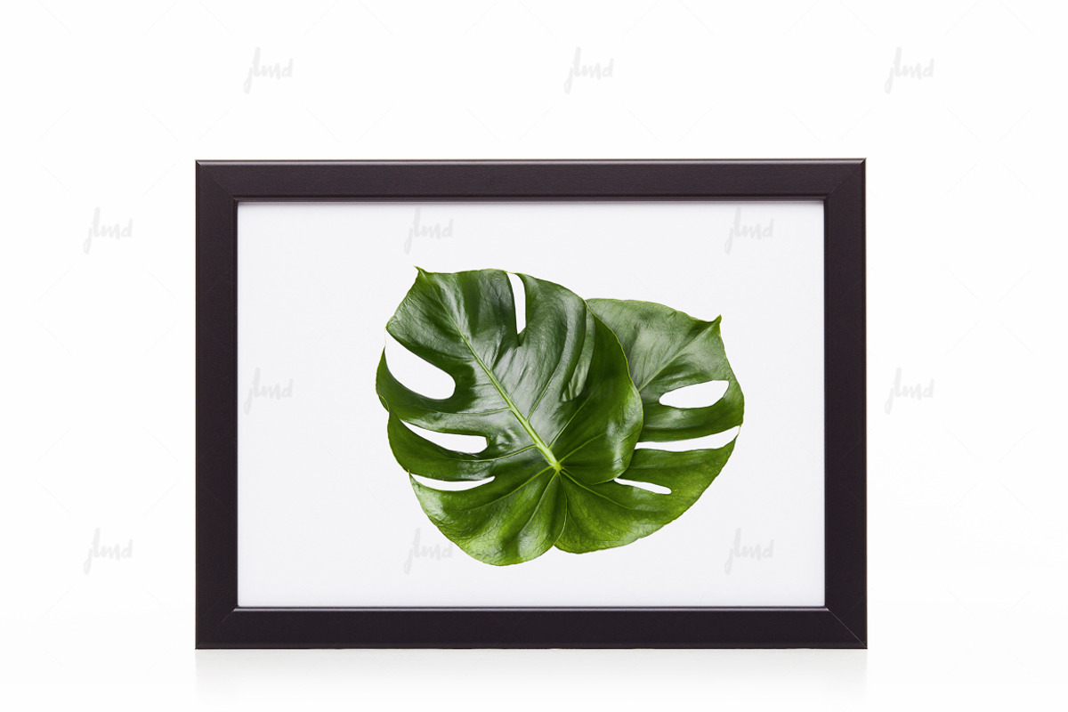 Dark styled frame isolated mockup, a Print Template by JustLikeMyDesktop (Photo 1 of 3)