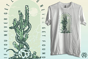 Wild West Abandoned Skull, a Seasonal Illustration by Krizvector Artwork Shop (Thumbnail 2 of 3)